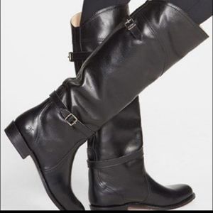 Frye Shoes | Frye Dorado Riding Boots Women Black Tall Size 7 Style#3477568 | Color: Black | Size: 7 | Gottigotrocks's Closet